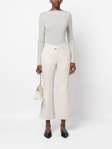 Closed High waist broek - Beige