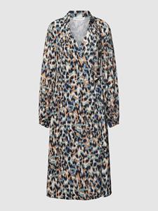Christian Berg Woman Midi-jurk met dierenprint