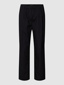 Marc O'Polo Bundfaltenhose Pants, jogging style, slim fit, elastic tape mit elastischem Taillenbund