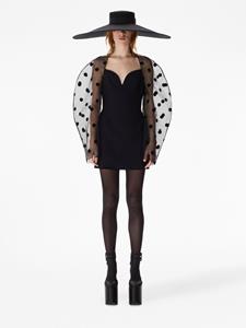 Nina Ricci Mini-jurk met lange mouwen - Zwart