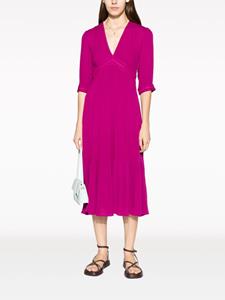 Ba&Sh Midi-jurk met empire taille - Roze