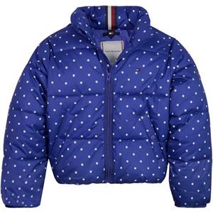 Tommy Hilfiger Winterjacke "ALLOVER PRINTED PUFFER JACKET", mit allover Tupfendessin