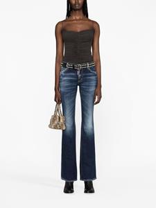 Dsquared2 distressed flared jeans - Blauw
