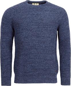 Barbour Trui Lamswol Knitted Navy