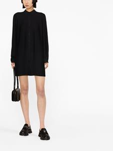 Claudie Pierlot Geplooide blousejurk - Zwart