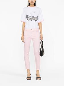 Dsquared2 low-rise tapered jeans - Roze