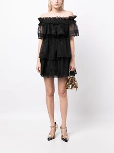 Macgraw Gelaagde midi-jurk - Zwart