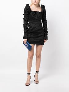 Rachel Gilbert Mini-jurk met ruches - Zwart
