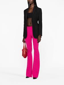 Versace La Greca-pattern flared trousers - Roze