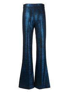 Genny Metallic broek - Blauw