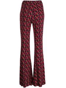 DVF Diane von Furstenberg Broek met geometrisch patroon - Rood