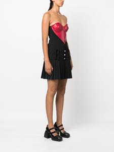 MOSCHINO JEANS Mini-jurk met print - Zwart