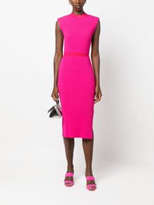 Karl Lagerfeld Mouwloze midi-jurk - Roze