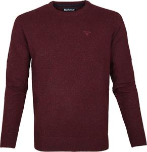 Barbour Tisbury Pullover Wolle Bordeaux