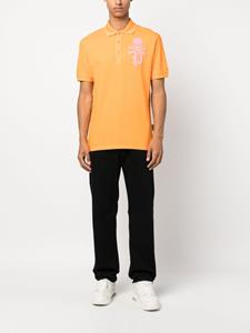 Philipp Plein Overhemd met doodskopprint - Oranje