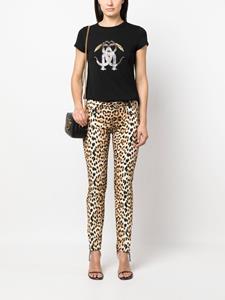 Roberto Cavalli Jeans met luipaardprint - Beige