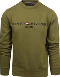 Tommy Hilfiger Sweatshirt "TOMMY LOGO SWEATSHIRT", mit Rundhalsausschnitt