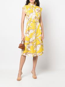 TWINSET Midi-jurk met bloemenprint - Geel