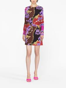 Versace Mini-jurk met grafische print - Rood