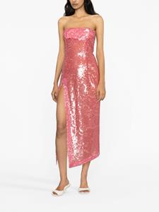 The Attico Mini-jurk met pailletten - Roze