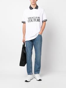Versace Poloshirt met logoprint - Wit