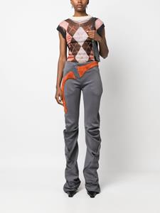 Ottolinger high-waisted flared trousers - Grijs