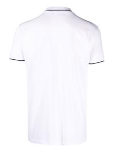 Roberto Cavalli Poloshirt met geborduurd logo - Wit