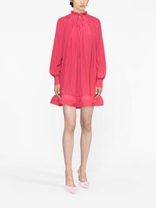 Lanvin Mini-jurk met ruches - Roze