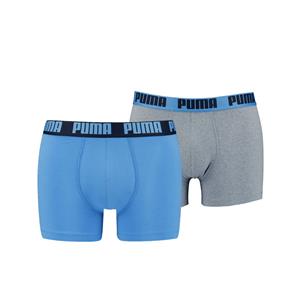 Puma Boxershorts Basic 2-pack Regal Blue / Mid Gey-L