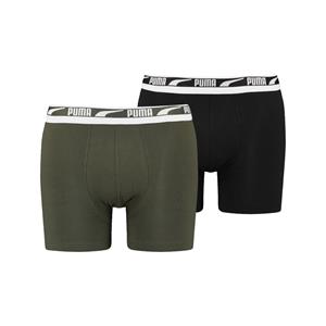 Puma Boxershorts Multi Logo 2-pack Forest Night-L