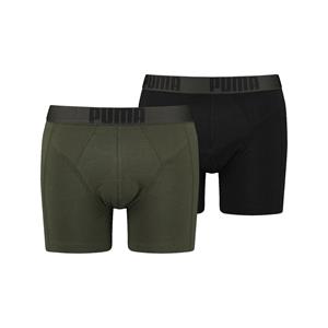 Puma Boxershorts New Pouch 2-pack Forest Night / Black-L