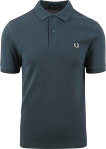 Fred Perry Polo Plain Donkergroen