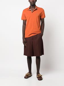 ETRO Poloshirt met geborduurd logo - Oranje