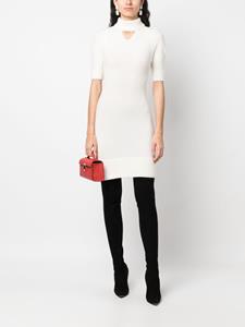 Patou Mini-jurk van alpacawol - Wit