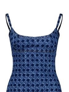 Giambattista Valli Denim jurk - Blauw