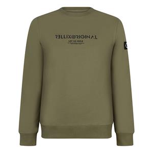 Rellix Jongens sweater original - Donker army groen