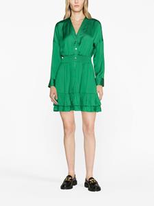 Maje Mini-jurk met lange mouwen - Groen