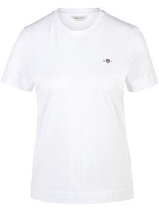 Gant T-Shirt "REG SHIELD KA T-SHIRT", mit einer kleinen aufgestickten Wappen-Grafik auf der Brust