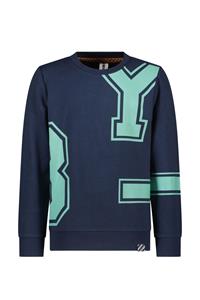 B.Nosy Jongens sweater - Elijah - Navy blauw