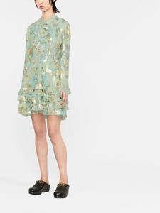ETRO Mini-jurk met bloemenprint - Groen
