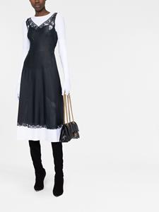 Balenciaga Midi-jurk met print - Zwart