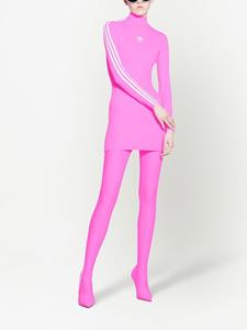 Balenciaga x Adidas mini-jurk met lange mouwen - Roze