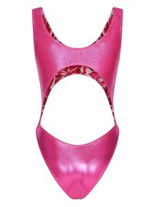 Dolce & Gabbana Glanzend badpak - Roze