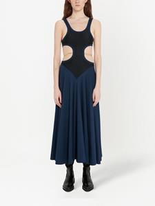 Christopher Kane Flared jurk - Blauw