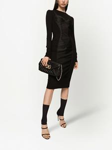 Dolce & Gabbana Midi-jurk met pailletten - Zwart