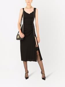 Dolce & Gabbana Gesmockte jurk - Zwart