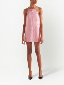 Prada Satijnen mini-jurk - Roze
