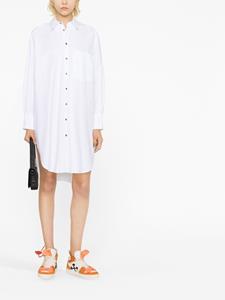 Palm Angels Button-up blousejurk - Wit