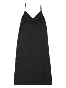 Balenciaga Mini-jurk met monogram - Zwart