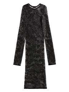 Balenciaga Mini-jurk met lange mouwen - Zwart